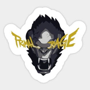 Primal Rage Sticker